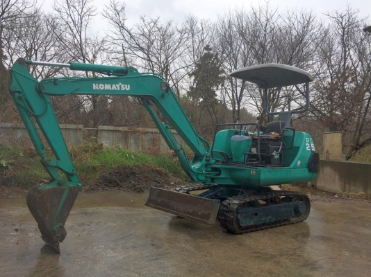 ขายรถขุดเล็ก PC25-7  สภาพสวยๆ ชั่วโมงน้อย รถเก่าญี่ปุ่น   เครื่องKomatsu ราคา 280,000