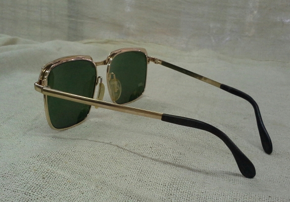 แว่นตาเยอรมันโกลด์ฟิลด์ทศวรรษที่ &#039;60s Vintage MARWITZ OPTIMA handmade in Germany