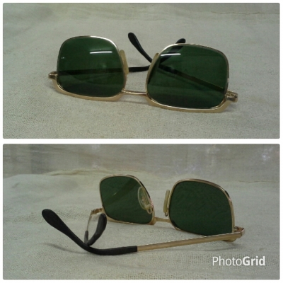 แว่นตาเยอรมันโกลด์ฟิลด์ทศวรรษที่ &#039;60s Vintage MARWITZ OPTIMA handmade in Germany