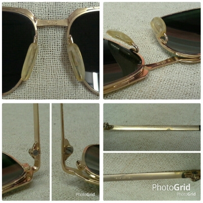 แว่นตาเยอรมันโกลด์ฟิลด์ทศวรรษที่ &#039;60s Vintage MARWITZ OPTIMA handmade in Germany