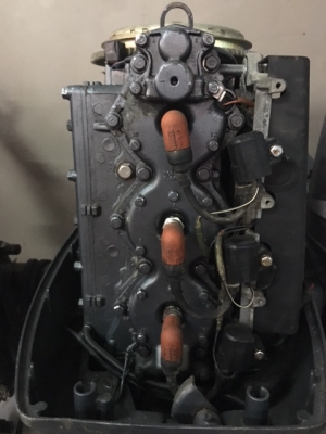 ขายเครื่องเรือ yamaha 90 สตาร์ทไฟฟ้า ทริมไฟฟ้า
