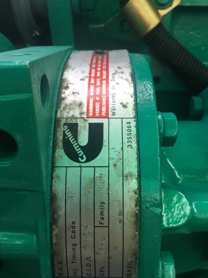 เครื่องกำเนิดไฟฟ้า CUMMINS ONAN NTA-855-G3 (รุ่น HTC)/437KVA(Gen Set)