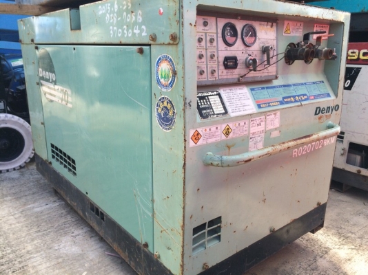 Denyo DIS-70SB ปี 1999 Serial 3703042 นำเข้าจากญี่ปุ่น Denyo DIS-70SB ปี 1999 Serial 3703042 นำเข้าจากญี่ปุ่น