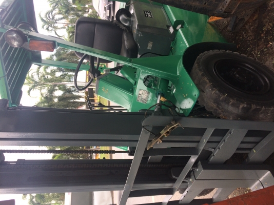 รถโฟล์คลิฟท์ mitsubishi รุ่นFD20-18 ดีเซล 2ตัน เสาสูง 3 เมตร ยางตัน สภาพสวยพร้อมใช้งาน(เก่านอก)