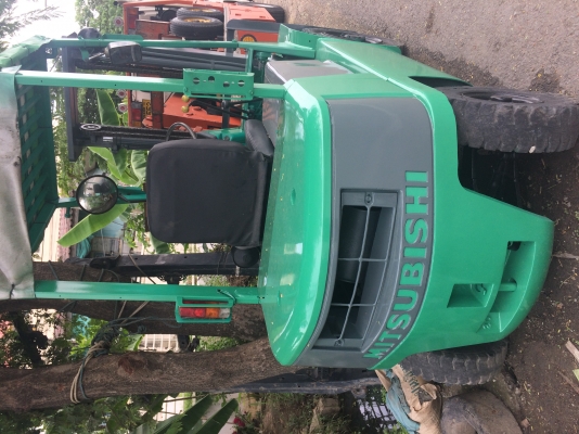 รถโฟล์คลิฟท์ mitsubishi รุ่นFD20-18 ดีเซล 2ตัน เสาสูง 3 เมตร ยางตัน สภาพสวยพร้อมใช้งาน(เก่านอก)