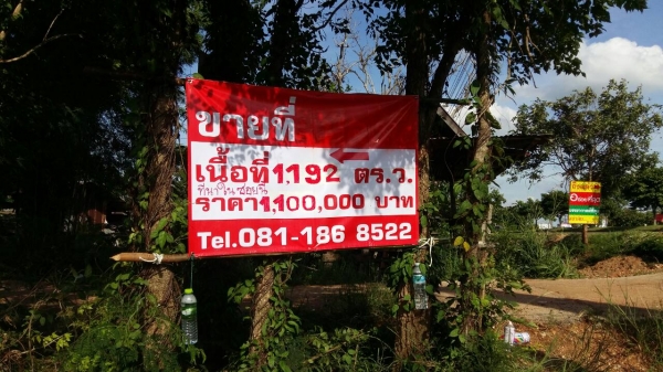 ที่ดินใกล้ถนน