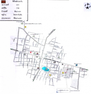 ขายที่ดินเปล่า ที่อำเภอหนองกี่ บุรีรัมย์ ที่ในเขตเทศบาล 100 ตารางวา