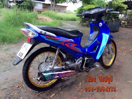 ขายWave125 กุญแจใหญ่ แต่งสวย ทะเบียนพร้อมโอน 15,900 ลดได้