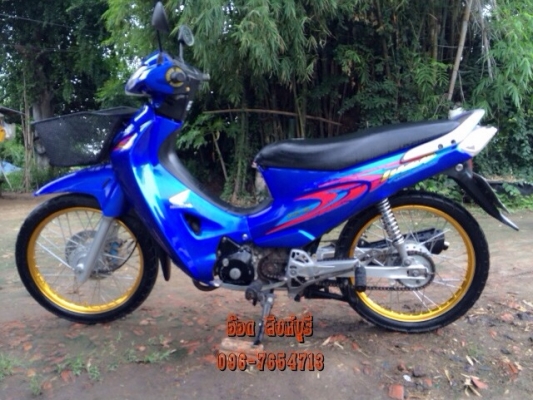 ขายWave125 กุญแจใหญ่ แต่งสวย ทะเบียนพร้อมโอน 15,900 ลดได้