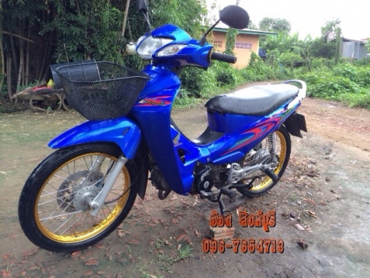 ขายWave125 กุญแจใหญ่ แต่งสวย ทะเบียนพร้อมโอน 15,900 ลดได้