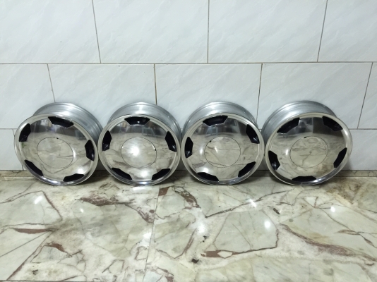 ขายแม็กซ์โครเมี่ยมขอบ 13" 4 รู 110 กว้าง 4.5" OFF 42 ญี่ปุ่น