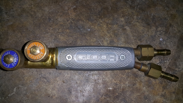 หัวเชื่อมแก๊ส gloor made in switzerland