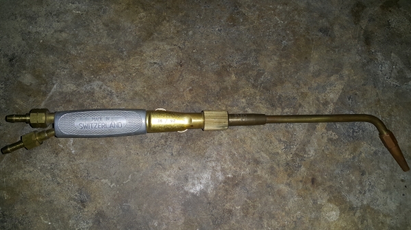 หัวเชื่อมแก๊ส gloor made in switzerland