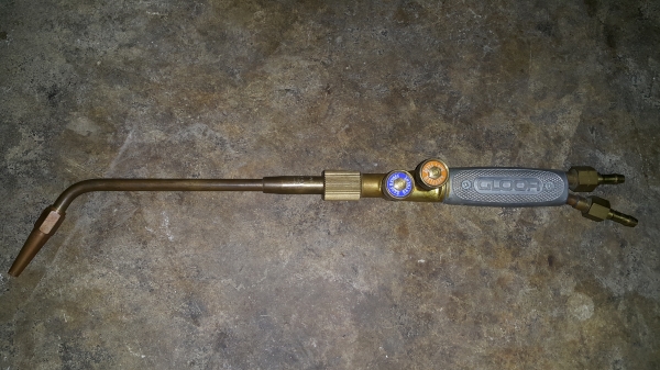 หัวเชื่อมแก๊ส gloor made in switzerland