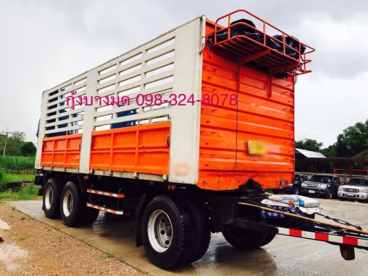 ขายรถพ่วงไม่ดัมพ์ HINO เครื่อง 344 แรง ธค.56 กระบะสามมิตรไม่ดัมพ์ ลูก 3 เพลา ยางดี รถสวยพร้อมใช้งาน ขายรถพ่วงไม่ดัมพ์ HINO เครื่อง 344 แรง ธค.56 กระบะสามมิตรไม่ดัมพ์ ลูก 3 เพลา ยางดี รถสวยพร้อมใช้งาน