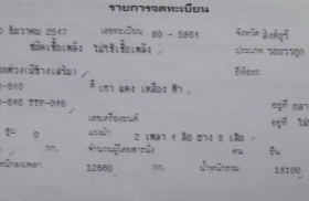 ลูกพ่วงเกษตร2คานล่อง/ไม่ดั้ม ปี46 ยาว6.40ม.สภาพเดิมๆ คัสซีสวย สีพอใช้ ใช้งานได้ปกติ เล่มทะเบียน ม.79
