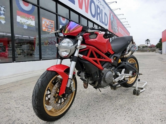 ขายDucati monster795 bookservice กุญแจ2ดอก card ครบ เเต่งนิดหน่อยเล่มพร้อมโอน