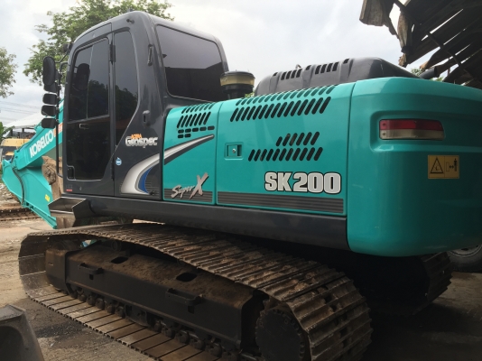ขายรถแบคโฮ KOBELCO SK-200-8 YN-12 suyerX รถสวยไม่ มีที่ติ 6400 กว่า ช.ม เล่มทะเบียน ราคา2700000 สนใจรีบจองด่วน