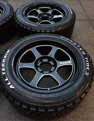 ล้อ Lenso รุ่นใหม่ล่าสุด ขอบ20 พร้อมยาง Monster 265 50 20 ปลายปี16 ใช้มาแค่ 1อาทิตย์ ราคาไม่แพง ล้อ Lenso รุ่นใหม่ล่าสุด ขอบ20 พร้อมยาง Monster 265 50 20 ปลายปี16 ใช้มาแค่ 1อาทิตย์ ราคาไม่แพง