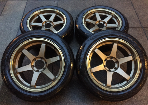 ล้อ Volk TE37 ขอบ20 ก้านตรง สภาพสวย ไม่มีซ่อม 6รู139 พร้อมยาง 265 50 20 ปลายปี15 ดอกเต็ม ใช้งานน้อย ราคาไม่แพง ล้อ Volk TE37 ขอบ20 ก้านตรง สภาพสวย ไม่มีซ่อม 6รู139 พร้อมยาง 265 50 20 ปลายปี15 ดอกเต็ม ใช้งานน้อย ราคาไม่แพง