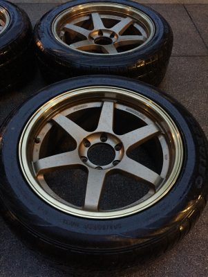 ล้อ Volk TE37 ขอบ20 ก้านตรง สภาพสวย ไม่มีซ่อม 6รู139 พร้อมยาง 265 50 20 ปลายปี15 ดอกเต็ม ใช้งานน้อย ราคาไม่แพง ล้อ Volk TE37 ขอบ20 ก้านตรง สภาพสวย ไม่มีซ่อม 6รู139 พร้อมยาง 265 50 20 ปลายปี15 ดอกเต็ม ใช้งานน้อย ราคาไม่แพง