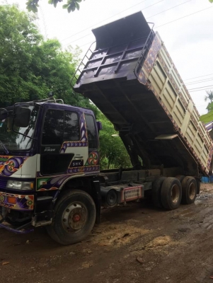 FM2k. 260แรงปี40. กะบะเหล็กสวยๆๆ2เพลาดั้ม. มีระบบลากลูก