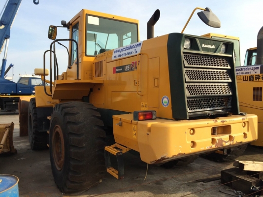 Kawasaki 85ZV ปี 2005 ใช้งาน 5 พันกว่าชม. แท้ ๆ จากญี่ปุ่น ขนาดเทียบเท่า CAT 966F เหมาะสำหรับโรงโม่หิน Kawasaki 85ZV ปี 2005 ใช้งาน 5 พันกว่าชม. แท้ ๆ จากญี่ปุ่น ขนาดเทียบเท่า CAT 966F เหมาะสำหรับโรงโม่หิน