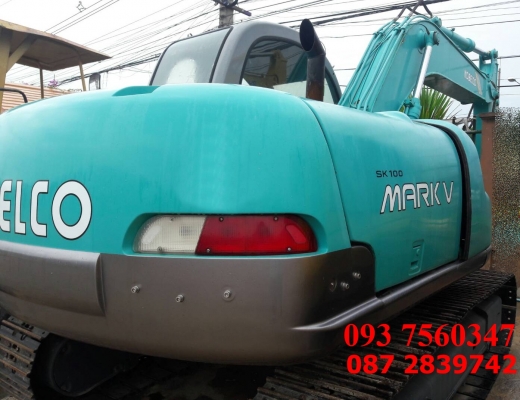 ขายรถแบคโฮ KOBELCO SK 100 MARK 5 ขายรถแบคโฮ KOBELCO SK 100 MARK 5
