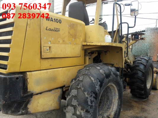 ขายรถตักล้อยาง KOMATSU WA100-3