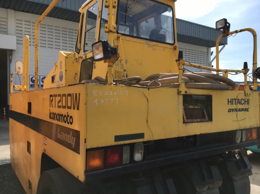 Dynapac RT200WT : รถบด 7 ล้อยาง นำเข้าจากญี่ปุ่น โทร. 080-6565422 (หนิง)