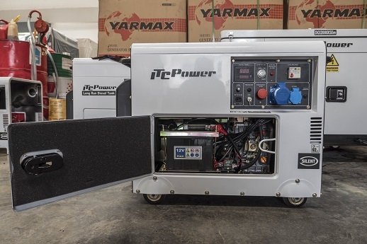 เครื่องปั่นไฟ ขนาด 5.5 KW 230V 1 เฟส รับประกัน1ปี มีสินค้าพร้อมส่ง