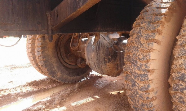 ขายเทนเล่อร์หน้ายาว เครื่อง168 สโลว คานหน้าใหญ่ พวงมาลัยพาวเว่อ สองเพลาใหญ่ ขึนแม็คโค200