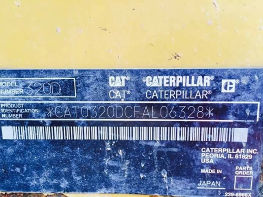 ขายCAT320D (JAPAN) ไมล์8,xxxชม. รถสวยพร้อมใช้งาน เครื่อง ปั๊ม ระบบไฟสมบูรณ์ ช่วงล่างเต็ม เอกสารเล่มทะเบียน ราคา2,250,000บาท รถอยู่ จ.ปทุมธานี 090-772-3710 090-772-3708 ขายCAT320D (JAPAN) ไมล์8,xxxชม. รถสวยพร้อมใช้งาน เครื่อง ปั๊ม ระบบไฟสมบูรณ์ ช่วงล่างเต็ม เอกสารเล่มทะเบียน ราคา2,250,000บาท รถอยู่ จ.ปทุมธานี 090-772-3710 090-772-3708