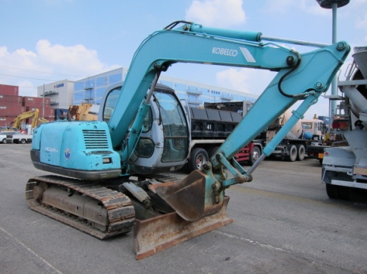Kobelco SK60-3 มาร์คไฟว์ซุปเปอร์ เก่าญี่ปุ่นรถสวย มีใบมีดดัน