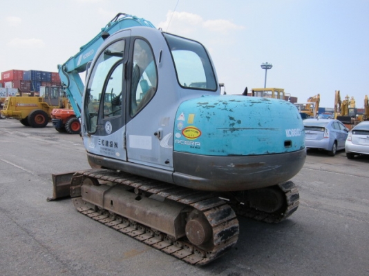 Kobelco SK60-3 มาร์คไฟว์ซุปเปอร์ เก่าญี่ปุ่นรถสวย มีใบมีดดัน