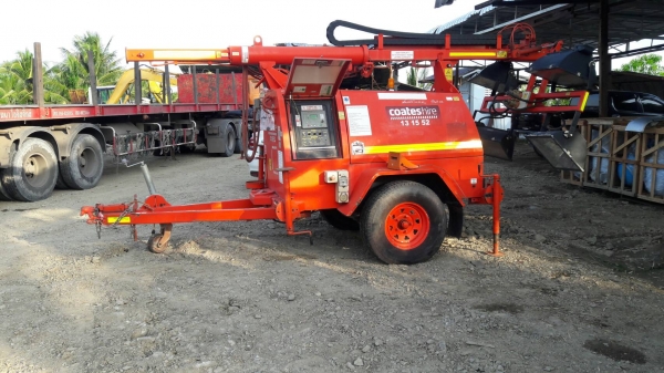 ขายเครื่องปั่นไฟพร้อมสปอร์ตไลท์ สภาพสวย สินค้าเก่านอกราคา 145,000 บาท