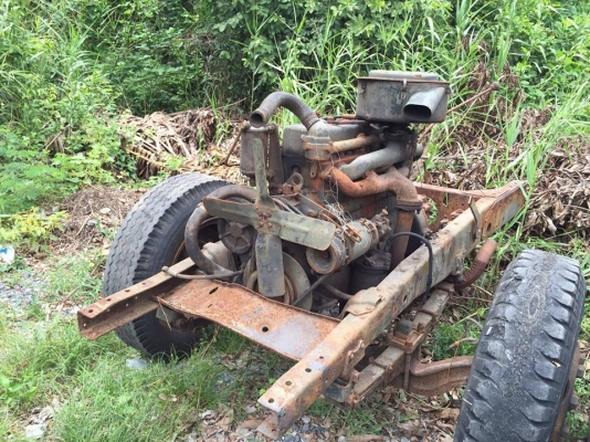 ขายเครื่องพร้อมคานรถทหาร เครื่อง120แรง มีล้อพร้อม เอาไปทำเครื่องวิดน้ำ ปั่นไฟได้เลยครับตามสภาพ ไม่มีไดร์สตาส์ครับ ทั้งชุด18500บาท