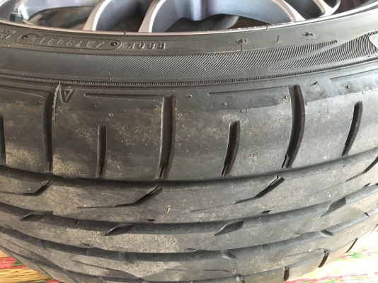 ขายล้อแม็กซ์ RPF1 ขอบ 17 (ของแท้) 5 รู 114 พร้อมยาง DZ102 215/45/17 ปี 15