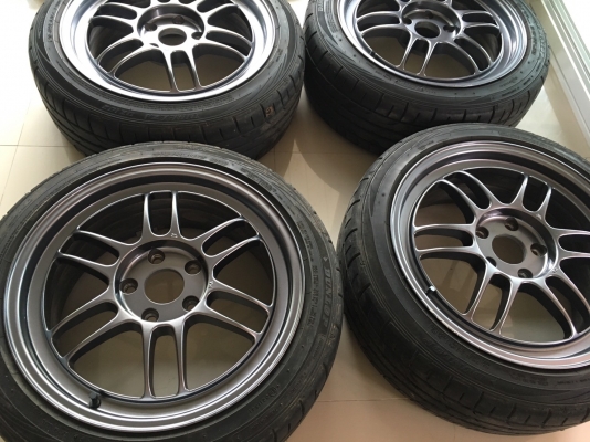 ขายล้อแม็กซ์ RPF1 ขอบ 17 (ของแท้) 5 รู 114 พร้อมยาง DZ102 215/45/17 ปี 15