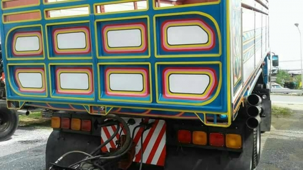 ขายรถพ่วงดัมพ์ ISUZU เครื่อง 300 แรง ปี 52 กระบะดัมพ์มิเนียม ลูก 3 เพลาแท้