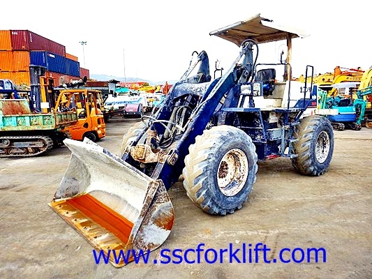ขายรถตัก KOMATSU WR11-1 ซีเรียล 30xxx นำเข้าจากญี่ปุ่น