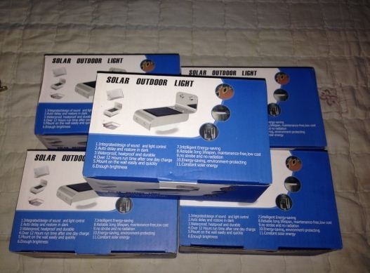 ไฟโซล่าเซล LED 16 ดวง  เสียงเซนเซอร์
