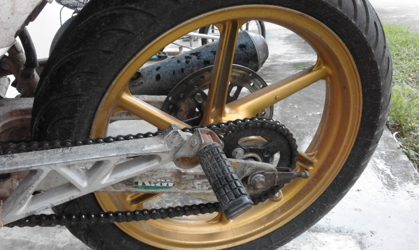 ล้อแม็ค NS 1 พร้อมยาง สำหรับคอ เรซซิ่ง