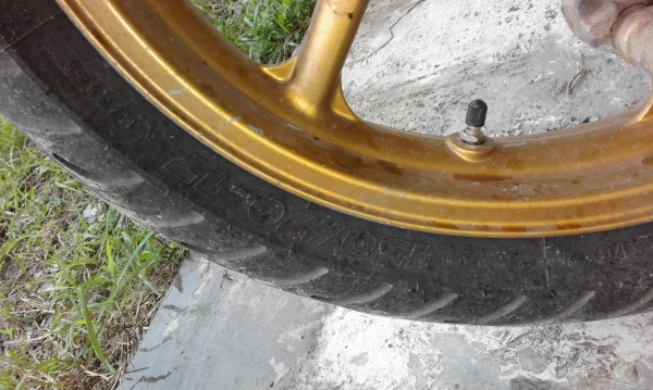 ล้อแม็ค NS 1 พร้อมยาง สำหรับคอ เรซซิ่ง