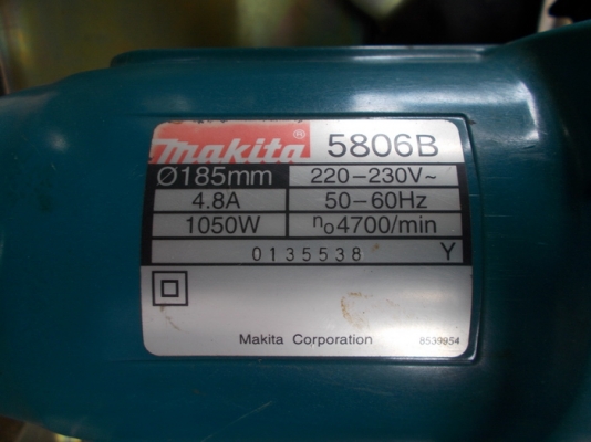 โต๊ะเลื่อยวงเดือน+เลื่อยวงเดือน makita 5806B