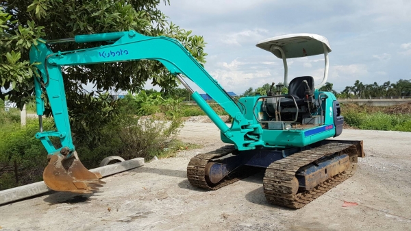 ขายด่วนรถแบคโฮนอกKUBOTAคูโบต้าKX-045ครื่องดีปั่มนี้วคอลโทรสั่นแรงรถนอกเพิ่งนำเข้ามาใหม่ยังไม่เคยใช้งานในเมืองไทยเลย