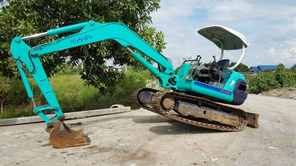 ขายด่วนรถแบคโฮนอกKUBOTAคูโบต้าKX-045ครื่องดีปั่มนี้วคอลโทรสั่นแรงรถนอกเพิ่งนำเข้ามาใหม่ยังไม่เคยใช้งานในเมืองไทยเลย