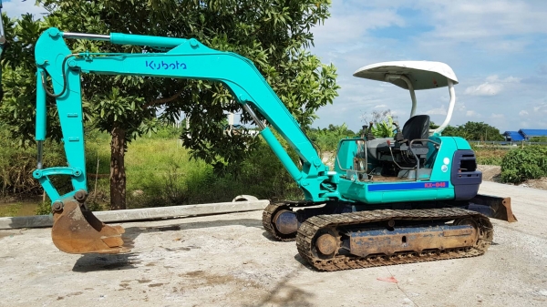 ขายด่วนรถแบคโฮนอกKUBOTAคูโบต้าKX-045ครื่องดีปั่มนี้วคอลโทรสั่นแรงรถนอกเพิ่งนำเข้ามาใหม่ยังไม่เคยใช้งานในเมืองไทยเลย