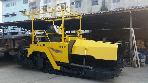 รถปูยาง Nigata NFB6C ปูได้ 4 เมตร ตีนแทรก รถเก่านอก นำเข้าจากญี่ปุ่น พร้อมใช้งาน