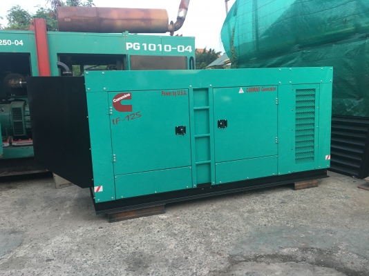 เครื่องปั่นไฟCUMMINS125KVA. U.S.A .